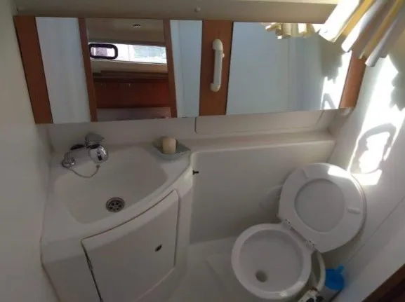 Head on Maria, a Beneteau Oceanis 37 sailboat at Municipal Unit of Palairos, Greece