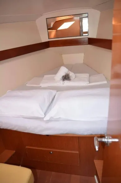 Cabin on Maria, a Beneteau Oceanis 37 sailboat at Municipal Unit of Palairos, Greece