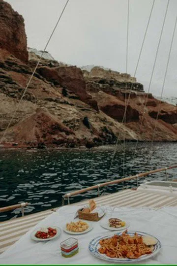 Kymatia, a Custom Made Trehandiri sailboat at Thira Municipal Unit, Greece