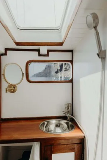 Kymatia, a Custom Made Trehandiri sailboat at Thira Municipal Unit, Greece