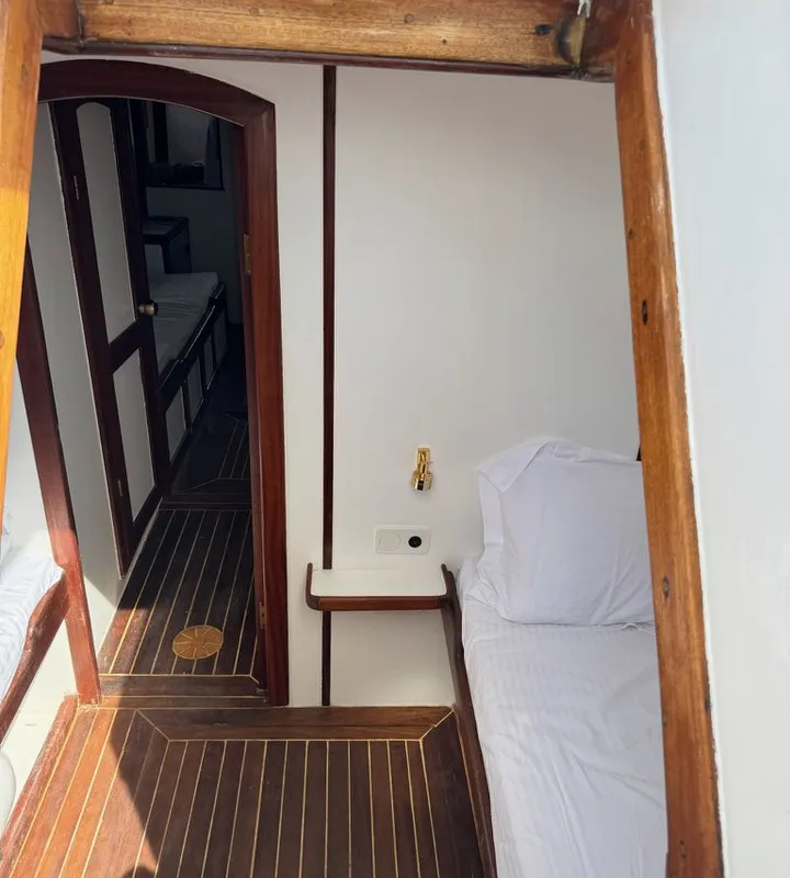 Head on Kymatia, a Custom Made Trehandiri sailboat at Thira Municipal Unit, Greece