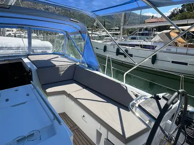 Cadence, a Beneteau Oceanis 46.1 sailboat at Dubrovnik, Croatia