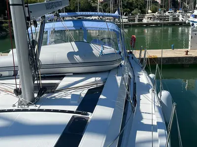 Cadence, a Beneteau Oceanis 46.1 sailboat at Dubrovnik, Croatia