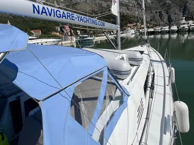 Cadence, a Beneteau Oceanis 46.1 sailboat at Dubrovnik, Croatia