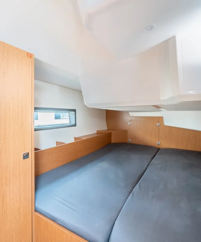 Cabin on Harmonia, a Bavaria C42 sailboat at Municipal Unit of Rhodes, Greece
