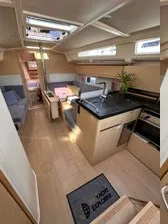 Galley of FuFu, a Hanse 388 sailboat at Seget Donji, Croatia