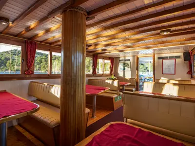 Cabin on Novi Dan, a Custom Made Novi Dan sailboat at Rogoznica, Croatia