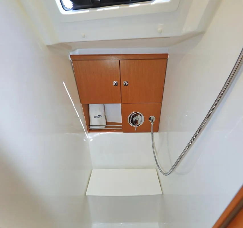 Head on Avior, a Bavaria Cruiser 46 sailboat at Grad Biograd na Moru, Croatia