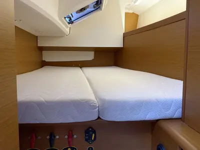 Cabin on Ana, a Jeanneau Sun Odyssey 349 sailboat at Grad Pula, Croatia