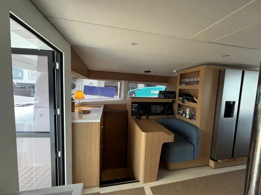 Kos 52.CAT2, a Bali 5.2 - 6 + 2 cab. catamaran at Lefkada, Greece