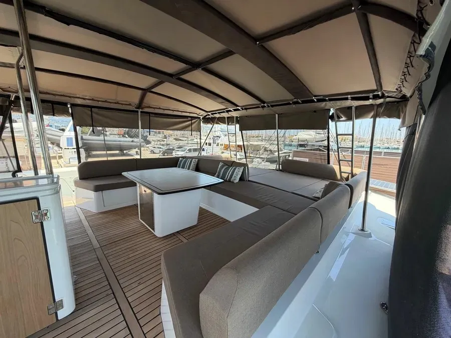 Kos 52.CAT2, a Bali 5.2 - 6 + 2 cab. catamaran at Lefkada, Greece