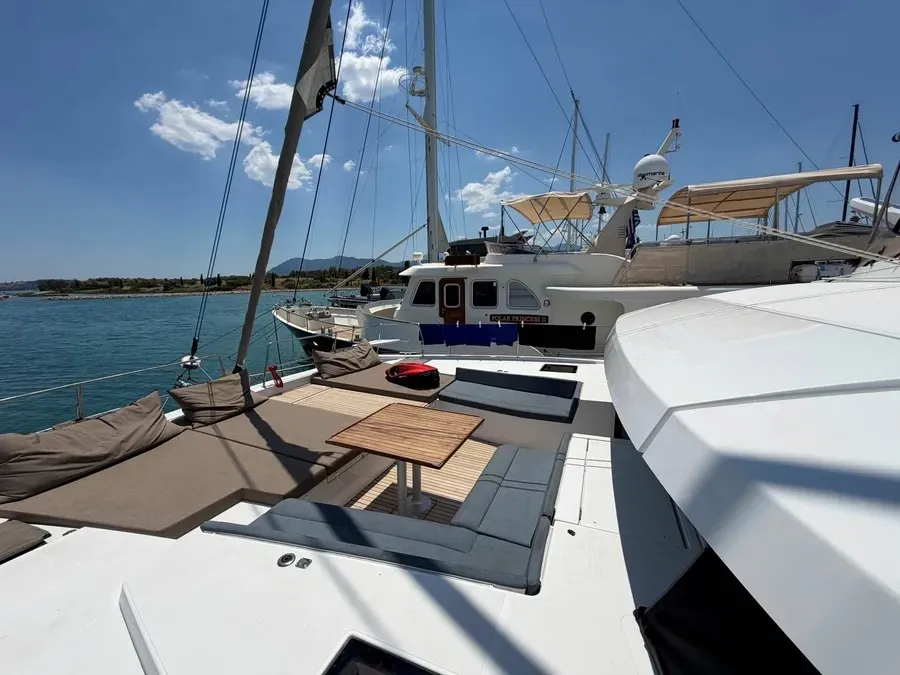 Kos 52.CAT2, a Bali 5.2 - 6 + 2 cab. catamaran at Lefkada, Greece