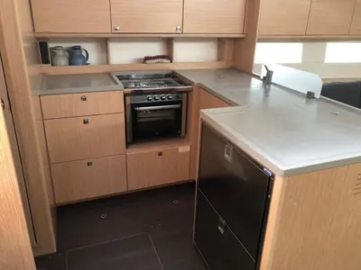 Galley of Xenia, a Bavaria C50 Style sailboat at Općina Vrsar, Croatia