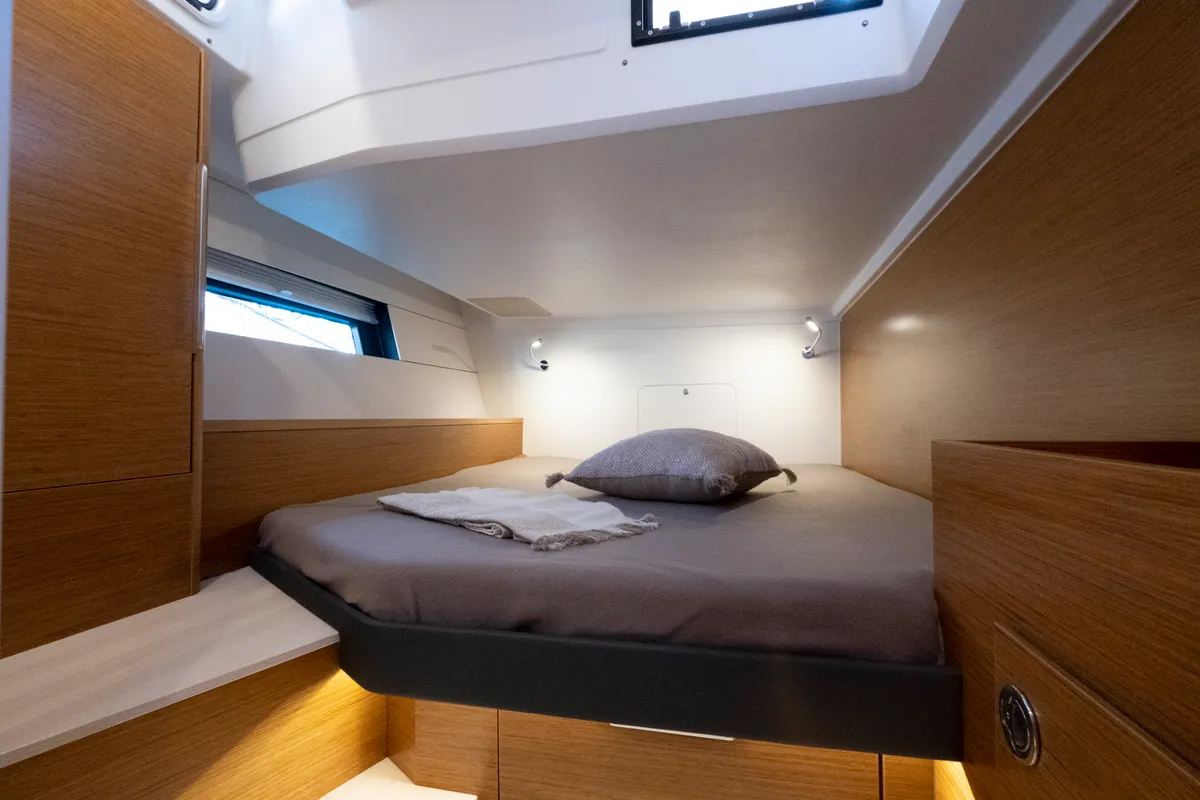Cabin on Gin Tonic, a Hanse 460 sailboat at Rosignano Solvay, Italy