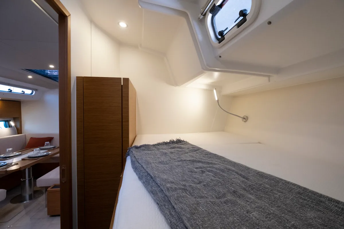Cabin on Gin Tonic, a Hanse 460 sailboat at Rosignano Solvay, Italy