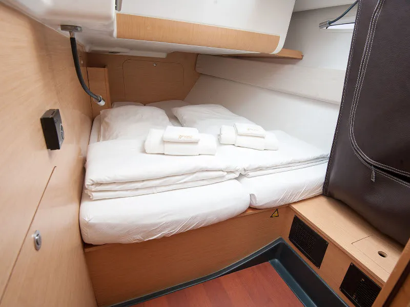 Cabin on Yasmin, a Beneteau First 45 sailboat at Grad Kaštela, Croatia