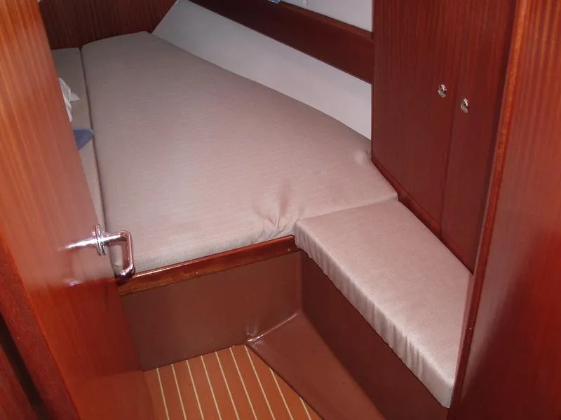 Cabin on Marija Katarina, a Bavaria 38 sailboat at Punat, Croatia