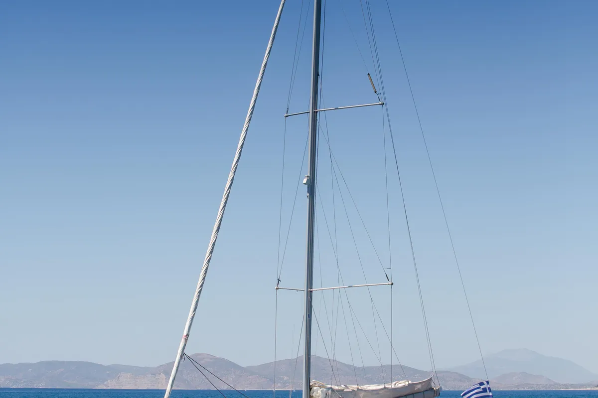 Ocean Song, a Jeanneau Sun Odyssey 440 sailboat at Athens, Greece
