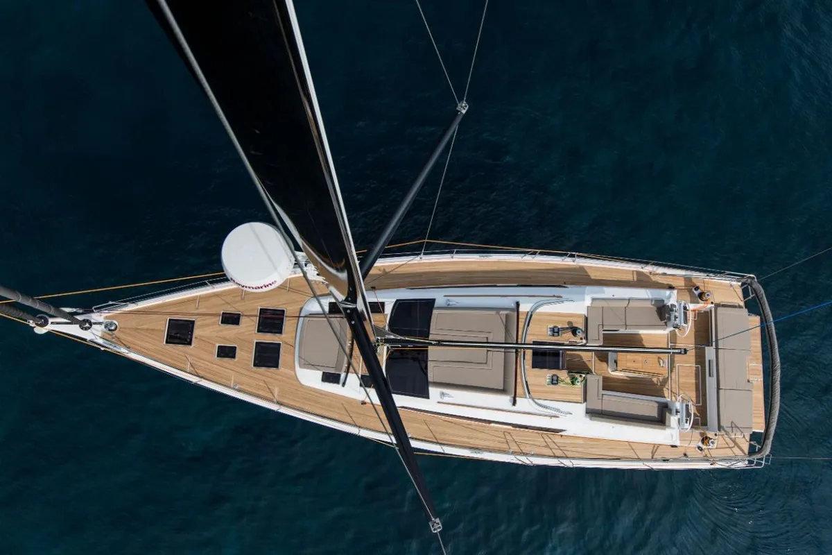 Magic Planet, a Dufour Exclusive 56 sailboat at Marsala, Italy