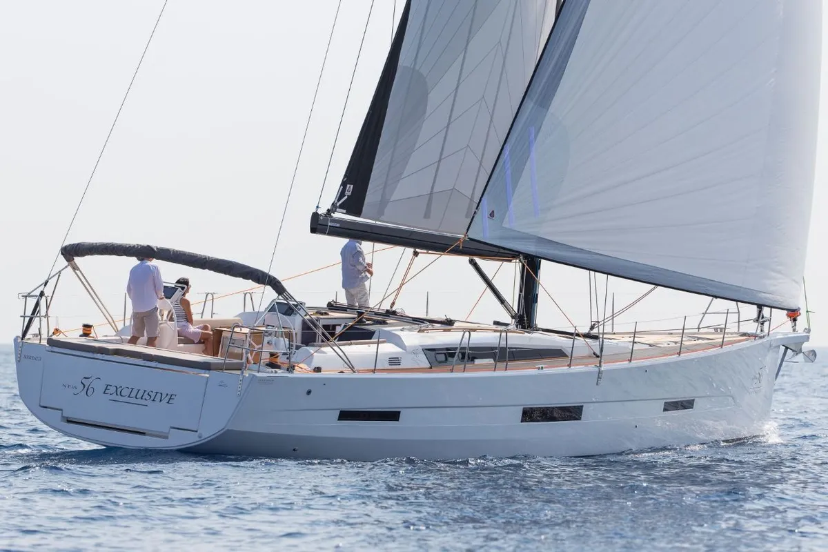Magic Planet, a Dufour Exclusive 56 sailboat at Marsala, Italy