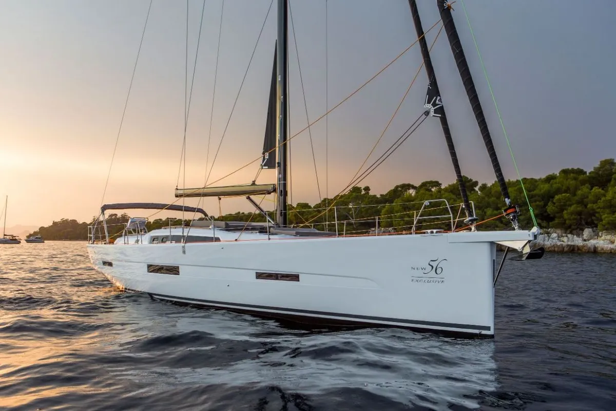 Magic Planet, a Dufour Exclusive 56 sailboat at Marsala, Italy