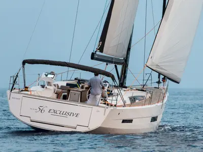 Magic Planet, a Dufour Exclusive 56 sailboat at Marsala, Italy