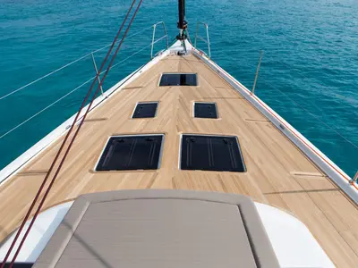 Magic Planet, a Dufour Exclusive 56 sailboat at Marsala, Italy