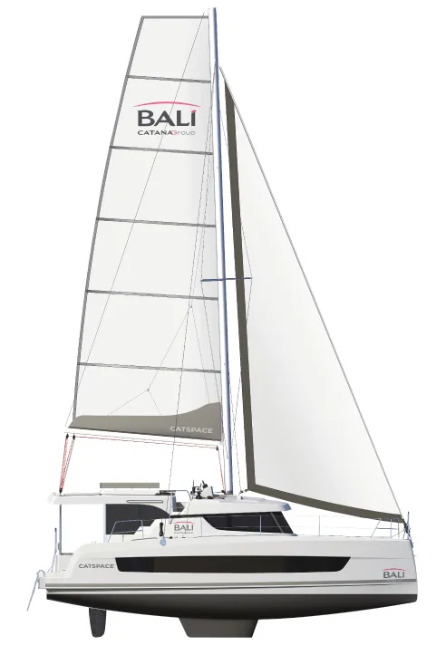Moje Sunce, a Bali Catspace catamaran at Rogoznica, Croatia