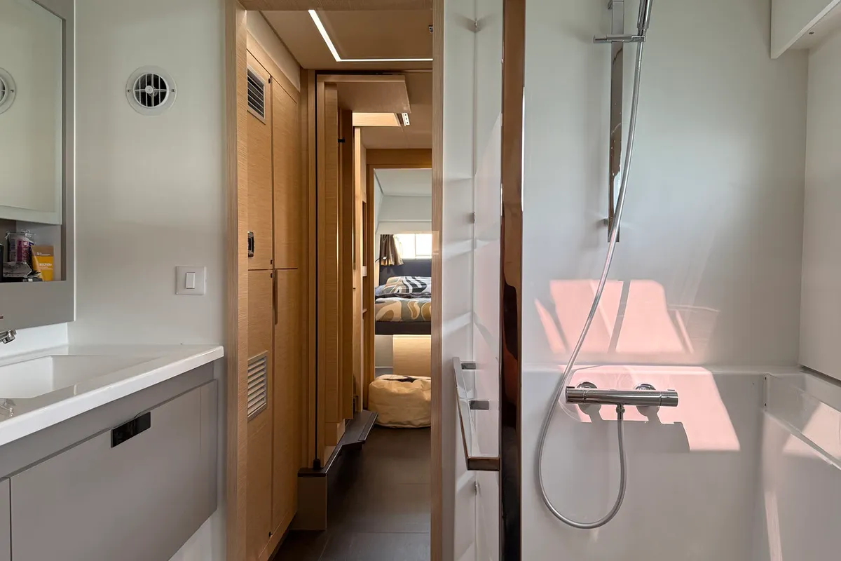 Head on Yara, a Fountaine Pajot Elba 45 catamaran at Palma de Mallorca, Spain