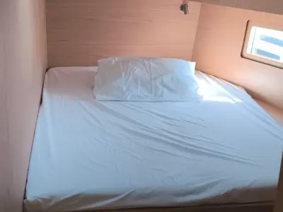 Cabin on Enjoy, a Beneteau Oceanis 51.1 sailboat at Nea Peramos, Greece