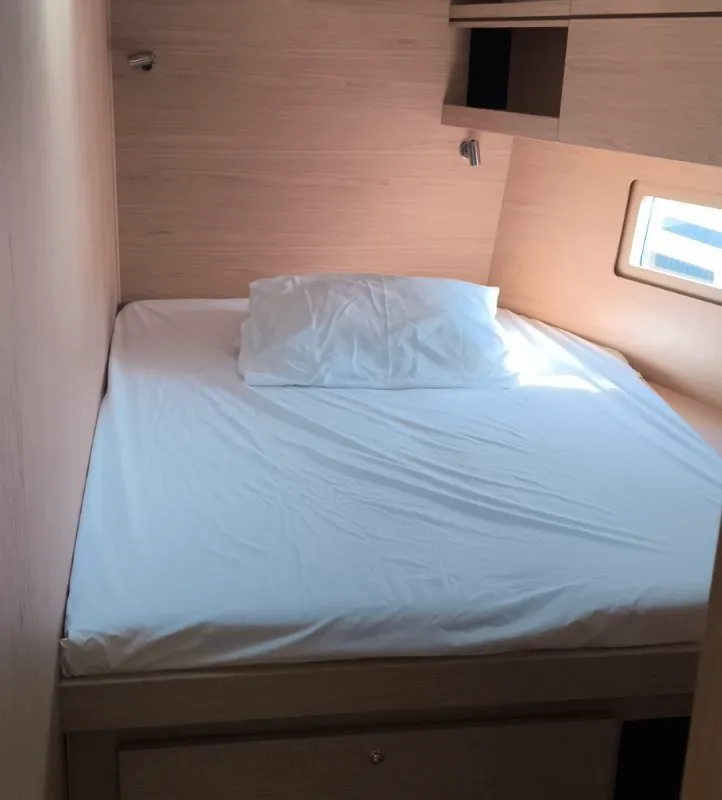 Cabin on Enjoy, a Beneteau Oceanis 51.1 sailboat at Nea Peramos, Greece