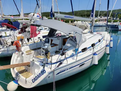 Cadargo, a Bavaria 39 Cruiser sailboat at Općina Sukošan, Croatia