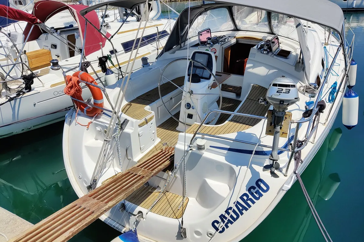 Cadargo, a Bavaria 39 Cruiser sailboat at Općina Sukošan, Croatia