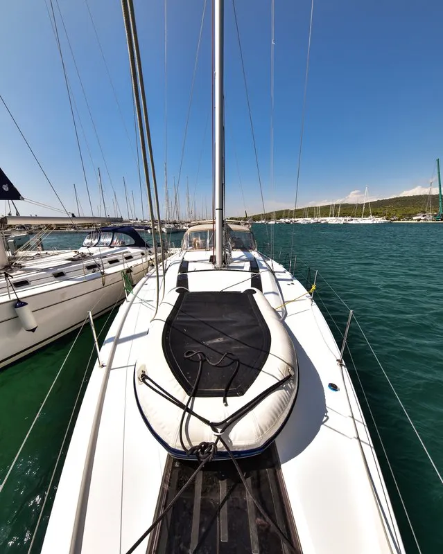 Exterior view of Dodo, a Beneteau Oceanis 51.1 OW sailboat at Općina Sukošan, Croatia