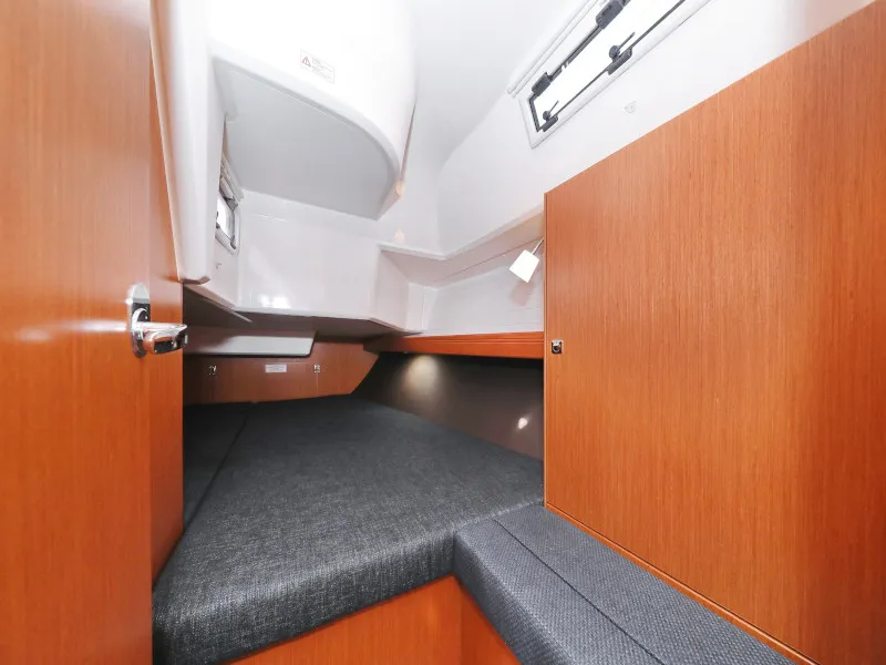 Cabin on Lupe, a Bavaria Cruiser 37 sailboat at Zadar, Croatia