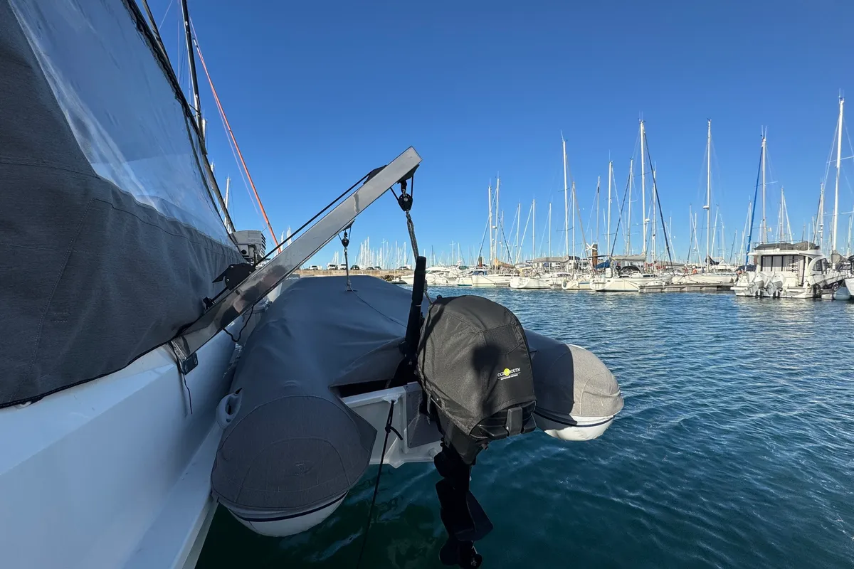 Jumapi, a Fountaine Pajot Isla 40 catamaran at La Rochelle, France