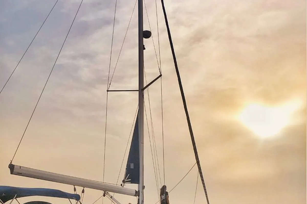 Exterior view of Lady Rose, a Bavaria 51 Cruiser sailboat at Termoli, Italy