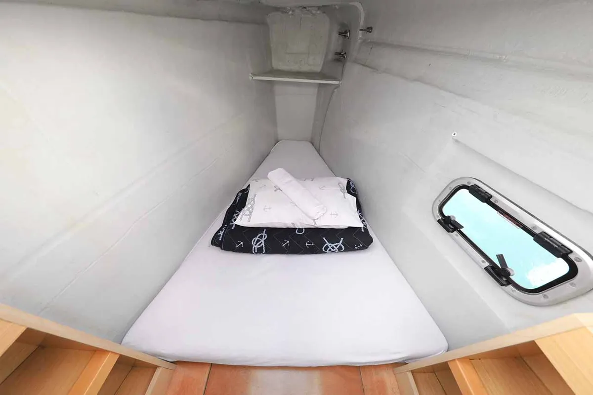 Head on Stella, a Lagoon 450 F catamaran at Murter, Croatia