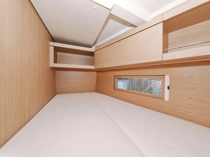 Cabin on Mr.White, a Beneteau Oceanis 46.1 sailboat at Zadar, Croatia