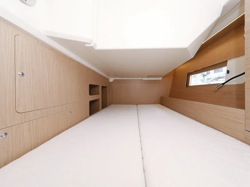 Cabin on Mr.White, a Beneteau Oceanis 46.1 sailboat at Zadar, Croatia