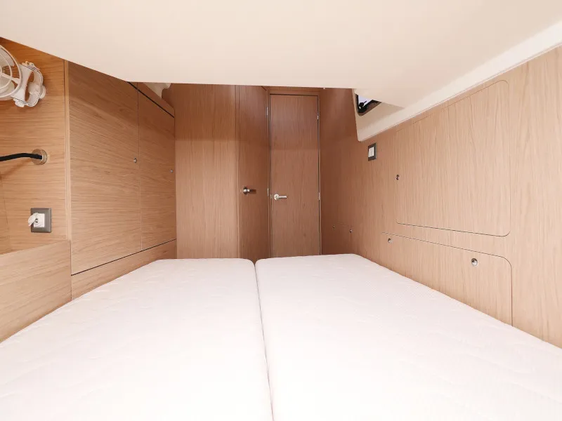 Cabin on Mr.White, a Beneteau Oceanis 46.1 sailboat at Zadar, Croatia
