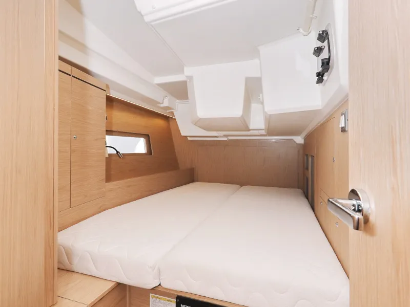 Cabin on Mr.White, a Beneteau Oceanis 46.1 sailboat at Zadar, Croatia