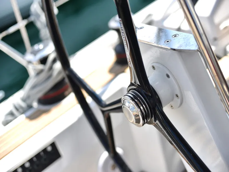 Mr.White, a Beneteau Oceanis 46.1 sailboat at Zadar, Croatia