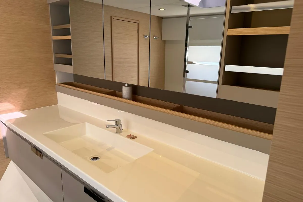 Playful, a Fountaine Pajot Tanna 47 Maestro catamaran at Road Town, British Virgin Islands