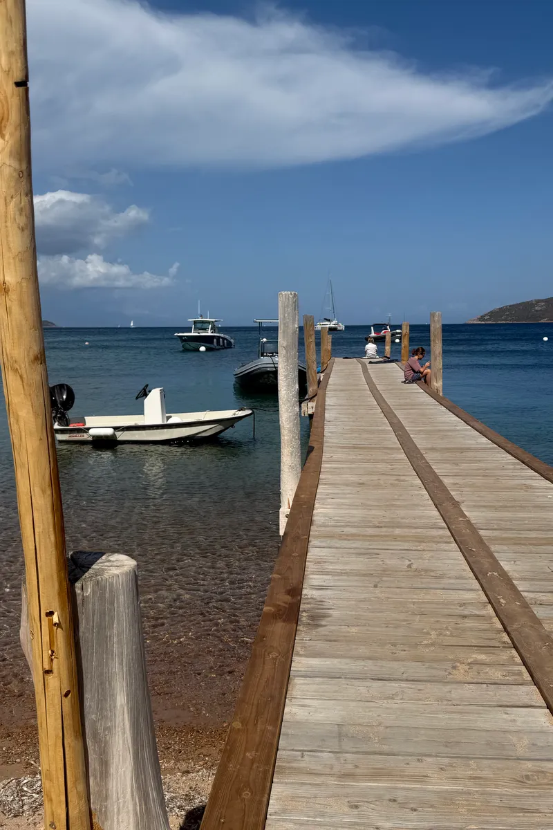 Shamane, a Fountaine Pajot Salina 48 catamaran at Porto-Vecchio, France