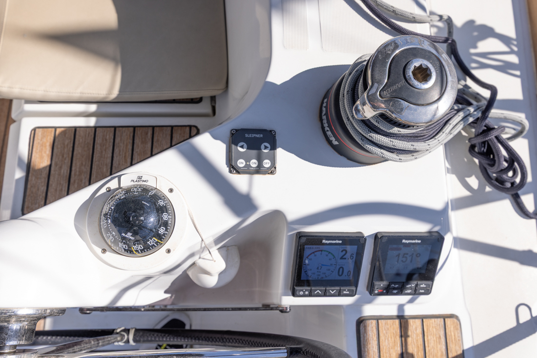 Zatara, a Jeanneau Sun Odyssey 349 sailboat at Grad Biograd na Moru, Croatia