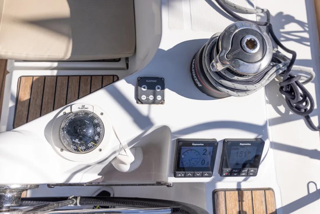 Zatara, a Jeanneau Sun Odyssey 349 sailboat at Grad Biograd na Moru, Croatia