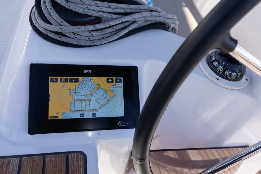 Zatara, a Jeanneau Sun Odyssey 349 sailboat at Grad Biograd na Moru, Croatia