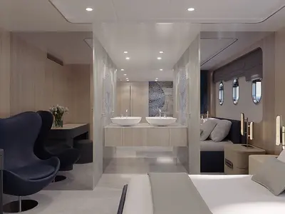 Head on Maia, a Custom Made Maia motor yacht at Split, Croatia