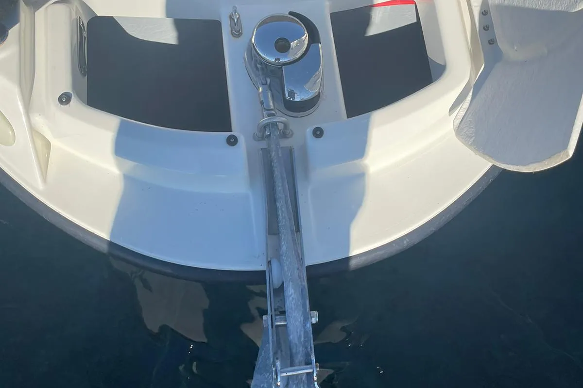 Quick, a Quicksilver Activ 755 CR motorboat at Tribunj, Croatia